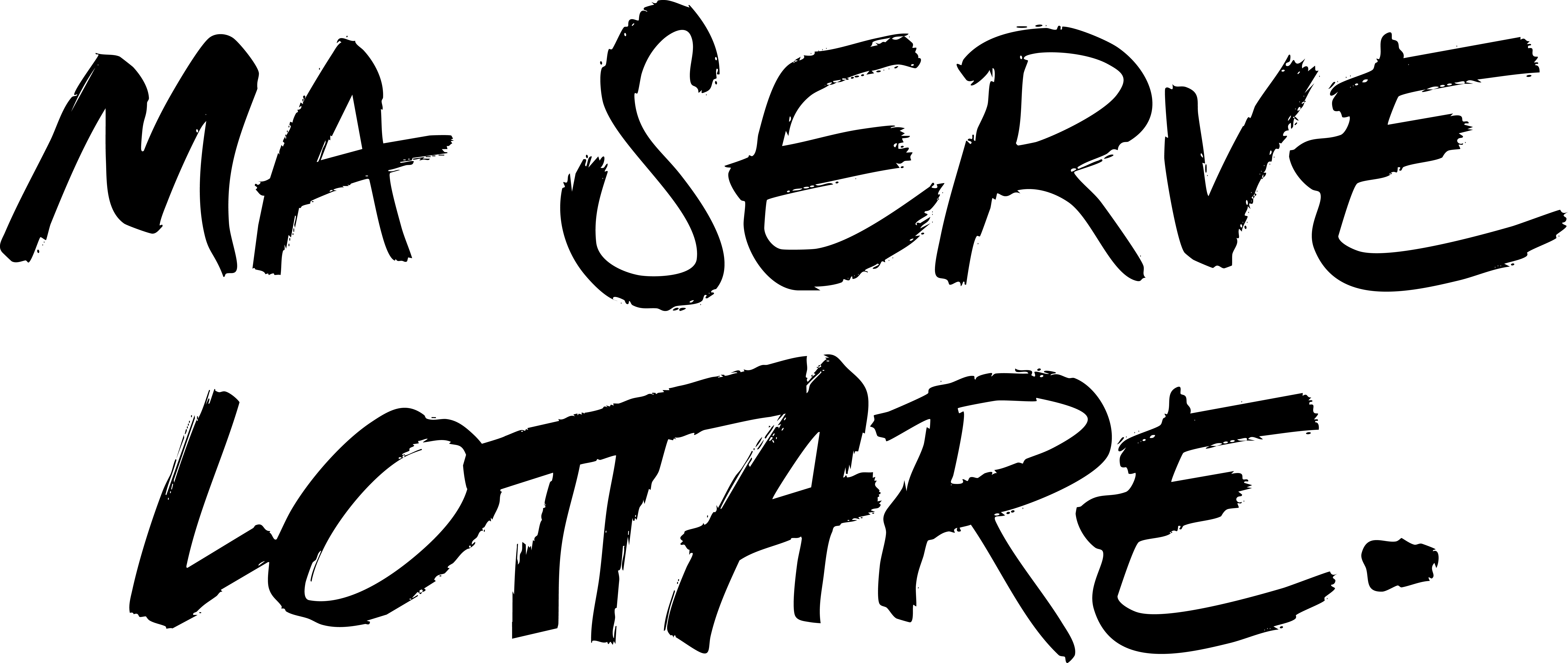 ma serve lottare doppia riga